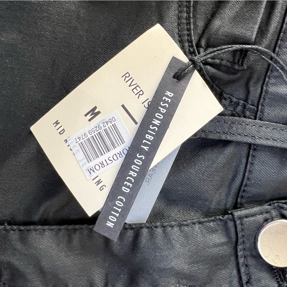 River Island Molly Midrise Coated Jegging - Picture 12 of 16